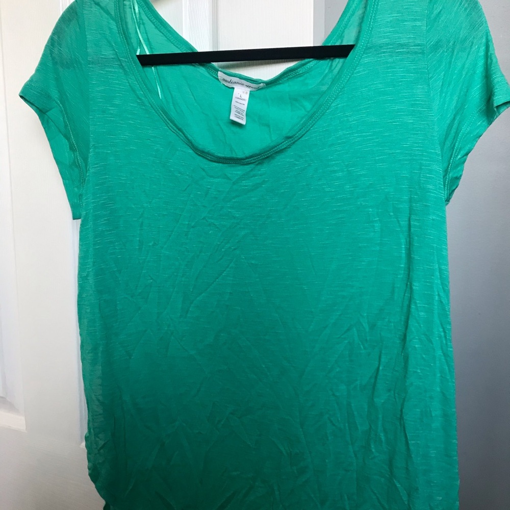 Teal tshirt